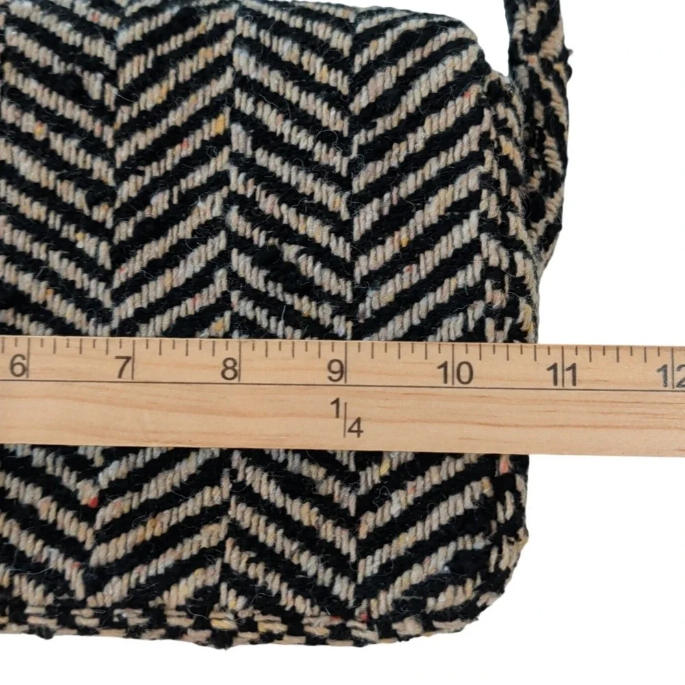 Anine Bing Bag Nico Bag Herringbone Purse Read